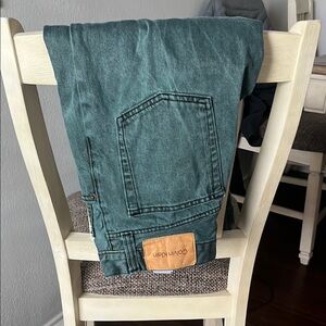 Calvin Klein Green Jeans Classic Style